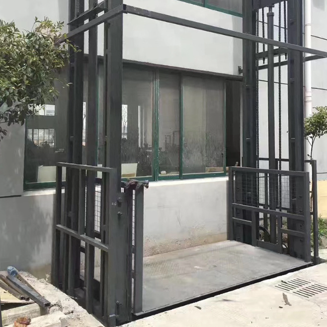 梨树5吨室外升降货梯